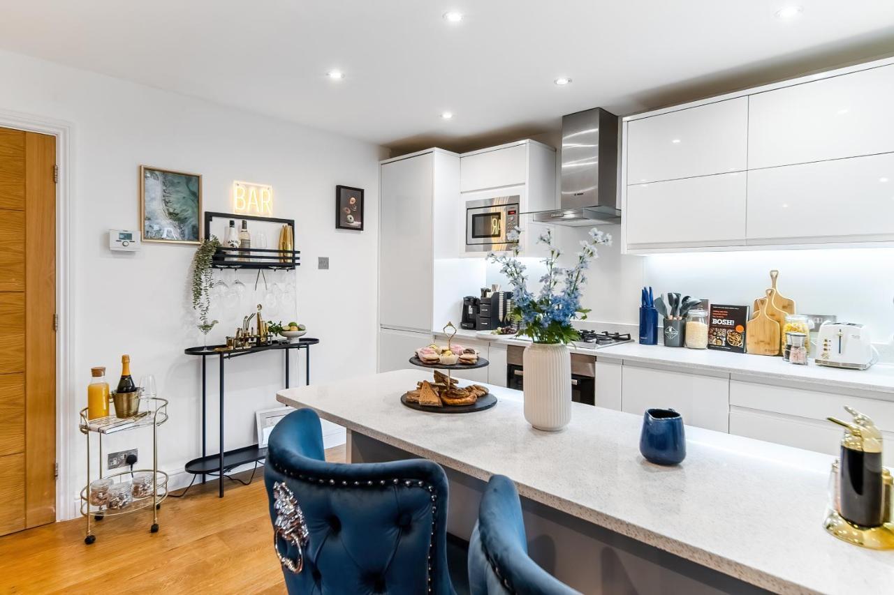 Chic 3 Bed Apartment Near London Bridge With Balcony Exterior foto